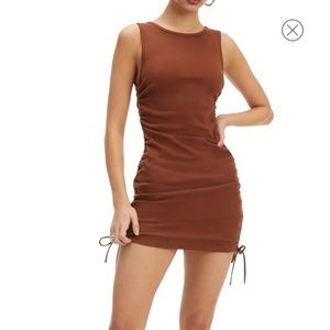 Good American Ruched Dress - NWT - Never Worn